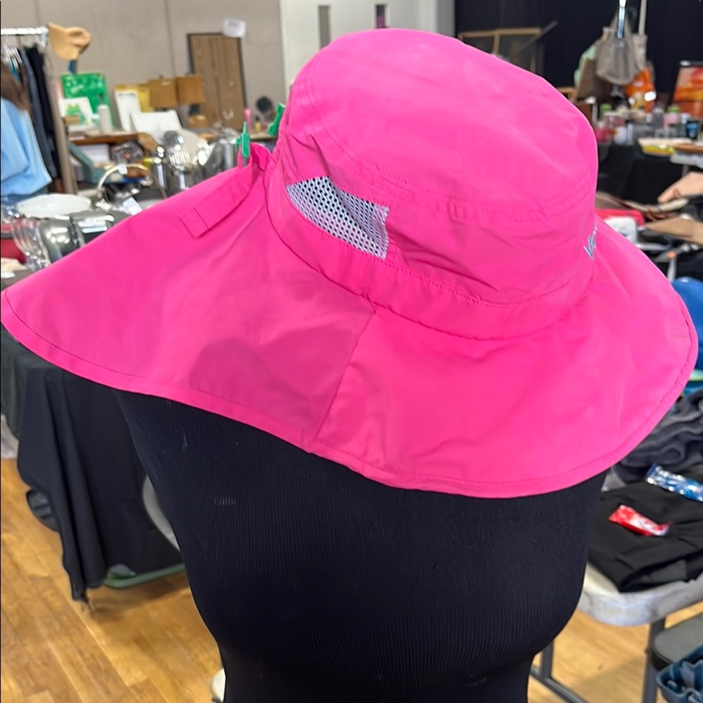 Vibrant Pink Sun Protection Hat